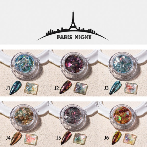 [4480] Glitter Efecto Hielo 