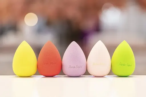 [4495] Esponja Puff mini para maquillaje x 4